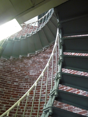 Umpqua River Lighthouse stairs