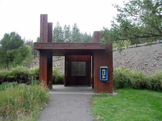 Oregon Trail Interpretive Kiosk Hilgard Junction