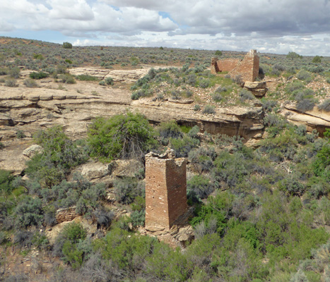Square Tower and Hovenweep House