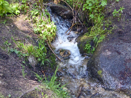 waterfall Boulder Lake Trail