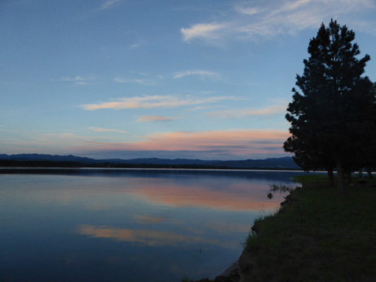 Sunset Lake Cascade ID