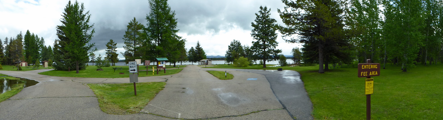 Entry view of Huckleberry Campground