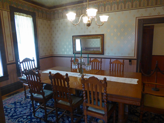 Hughes House Dining Room from kitchen