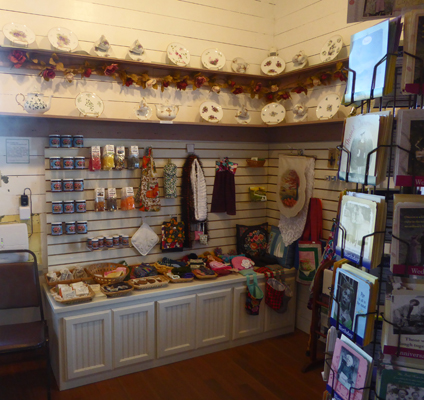 Laundry room gift shop Hughes House