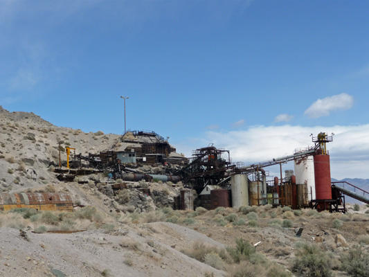 Perlite Mine and Mill Fuller Rd Big Pine, CA