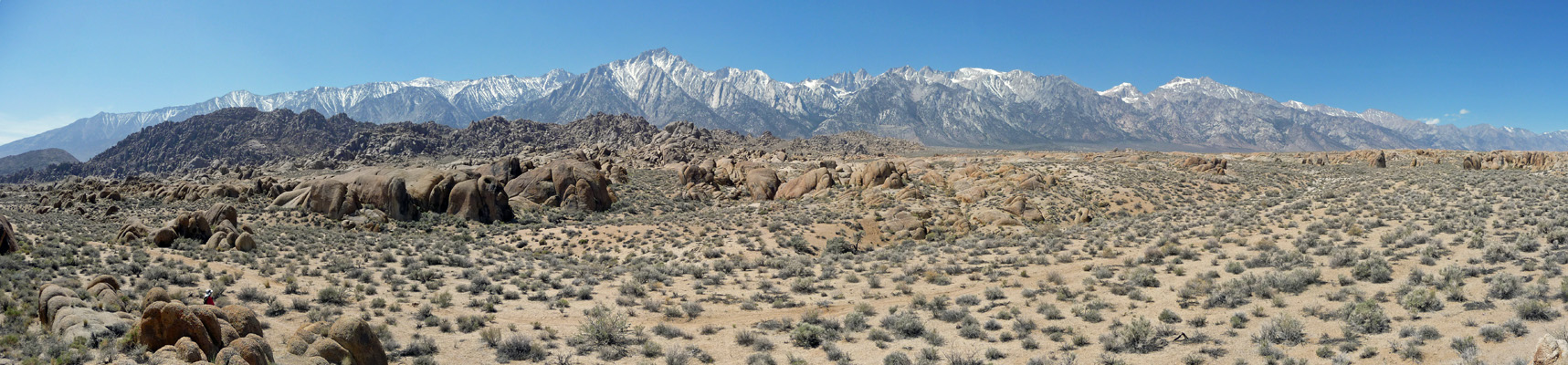 Sierra from Alabama Hills Lone Pine CA