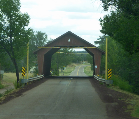 Pinedale AZ Covered Bridge