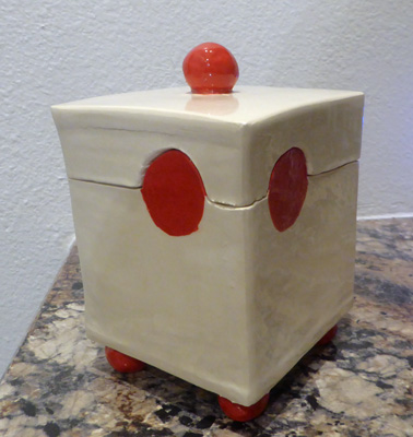 Red Circle Box