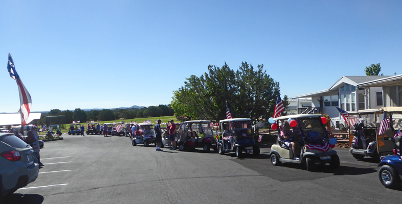 JRR 4th of July parade lineup