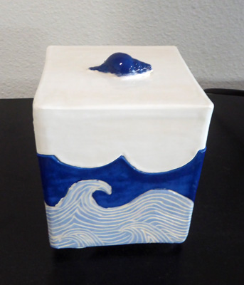 blue wave box