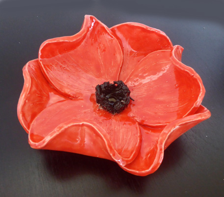 pottery Oriental Poppy