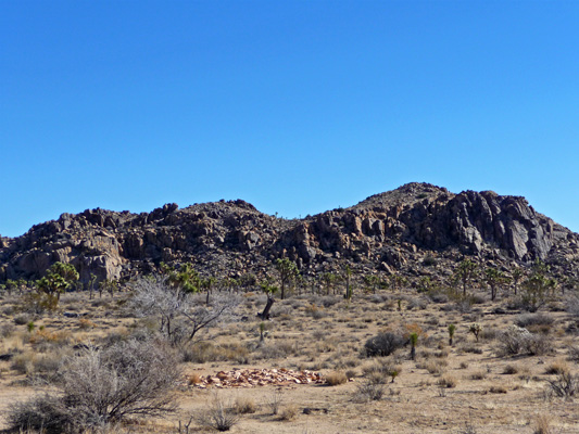 South of Wall Street Mill trail Joshua Tree National park