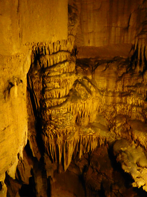 Mammoth Cave dripstone