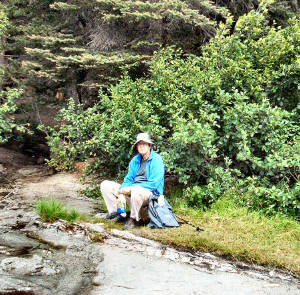 Walter at Hyas Lake