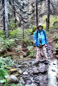 Walter in Tuacquala creek