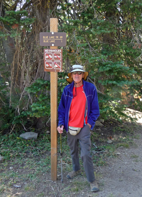 Walter Cooke Blue Lake trailhead