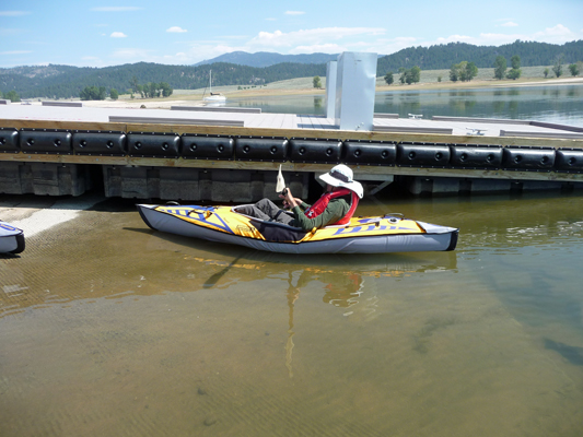 Last water at Sugarloaf boatramp Aug 2015