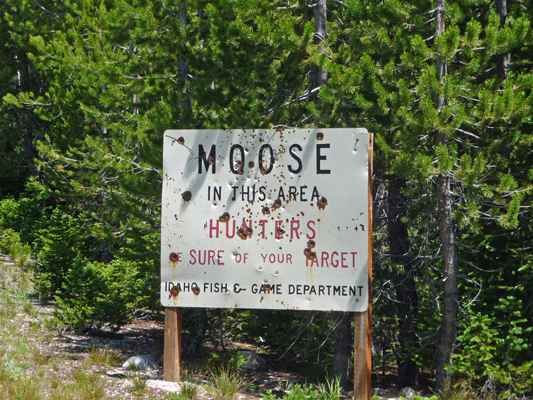 Moose Country sign