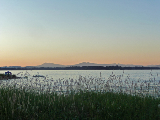 Dusk at Lake Cascade ID