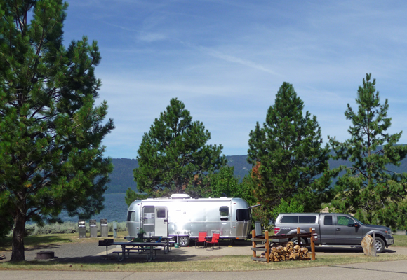 Genevieve Airstream Sugarloaf Campground Host Site