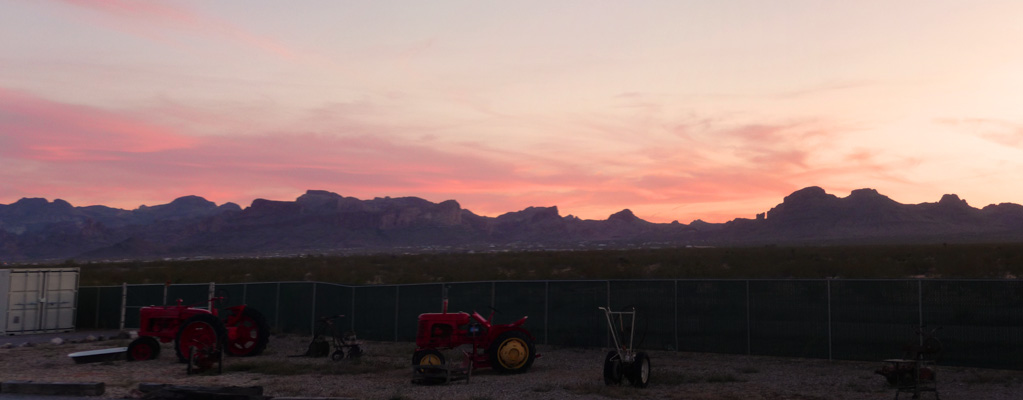 Sunset Golden Valley AZ