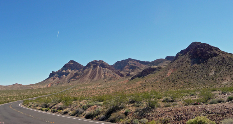 Black Mountains Northshore Lake Mead