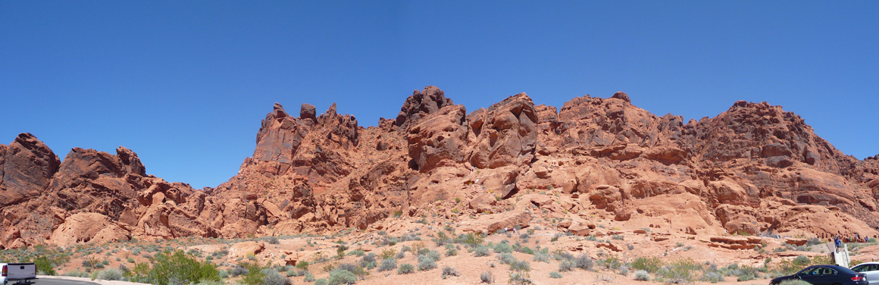 Valley of Fire SP Visitors Center area