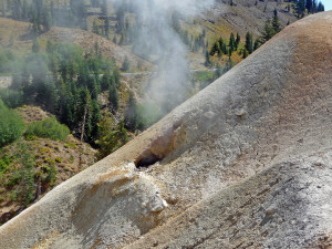 Sulfur Works fumoral Lassen Volcanic National Park