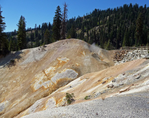 Sulfur Works lassen Volcanic National Park