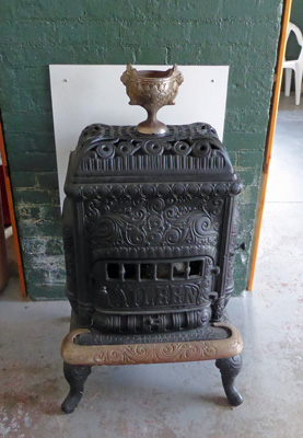 Unusual wood stove