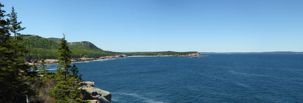 View north from Otter Cliffs