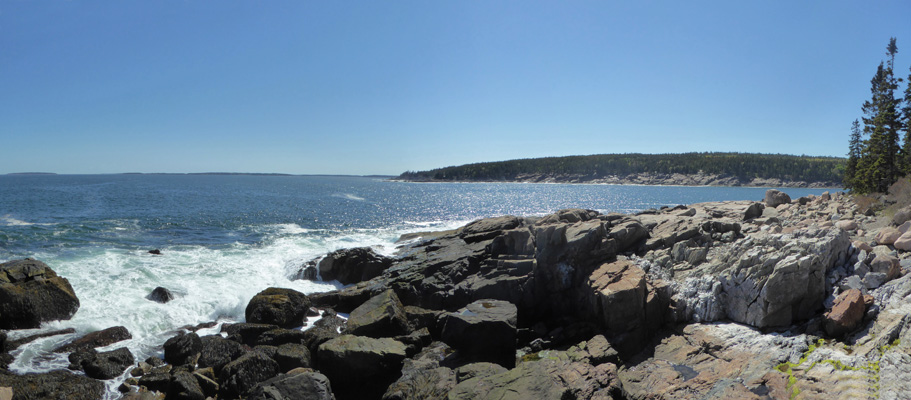 Otter Point southward panorama