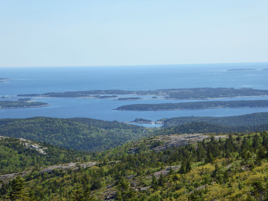 Seal Harbor from Cadillac Mt