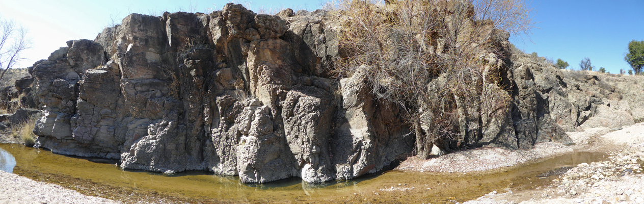 Rock formation in Sycamore Canyon