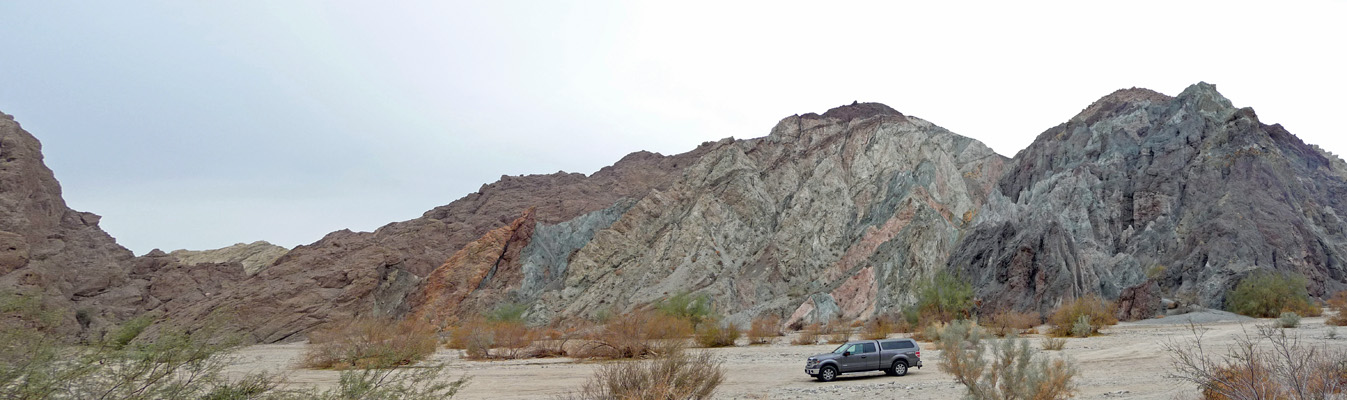 Painted Canyon Mecca Hills CA