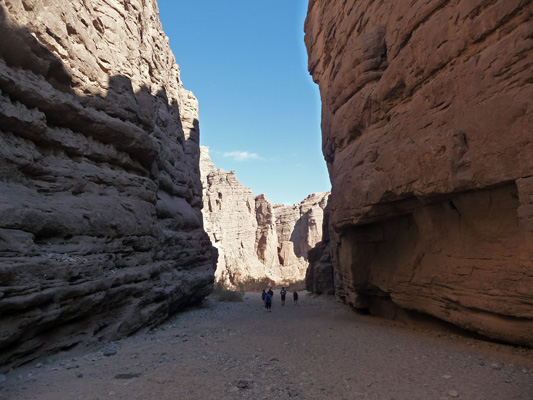 Ladder Canyon trail Painted Canyon Mecca Hills, CA