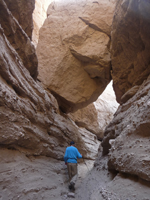 Big Split Rock Painted Canyon Mecca Hills