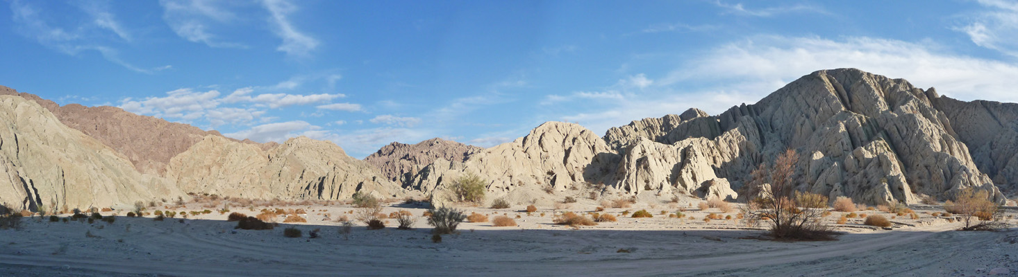 Painted Canyon Mecca Hills CA