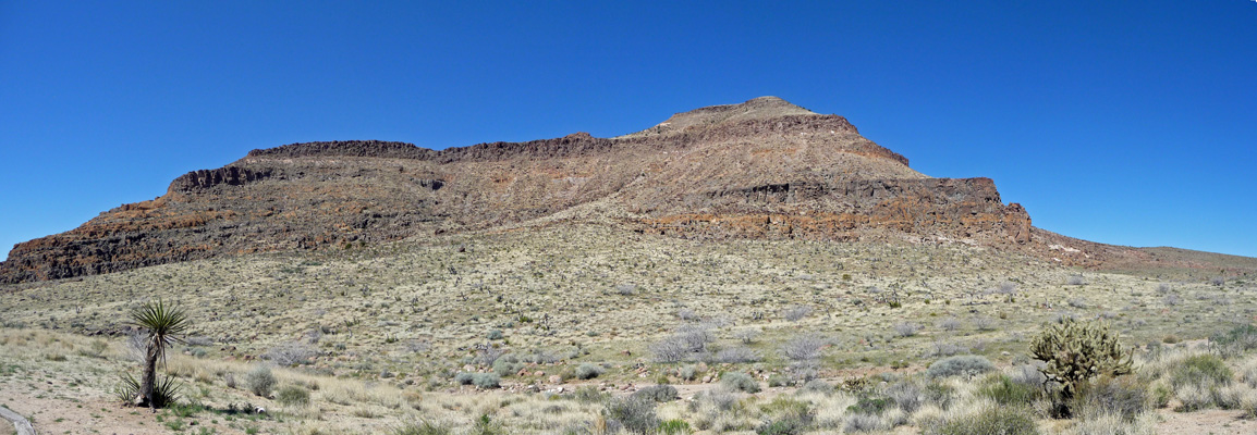 View west of Hole in The Wall campground