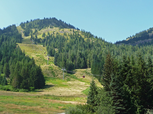 Crystal Mountain Gondola Line