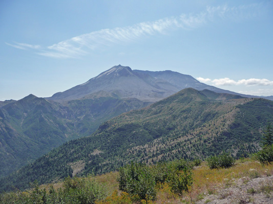 Mt. St. Helens from Smith Creek Viewpoint on Windy Ridge Rd