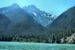 Lake Diablo looking south from kayak