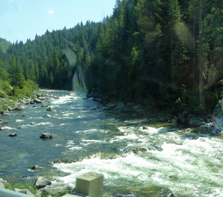 Lochsa River near Lolo Pass