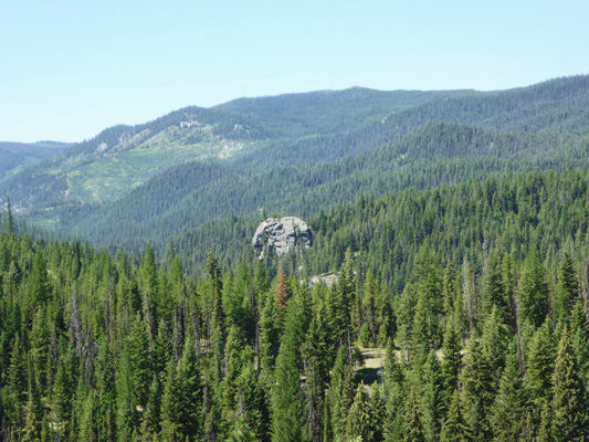 View from Lee Creek Ridge Trail