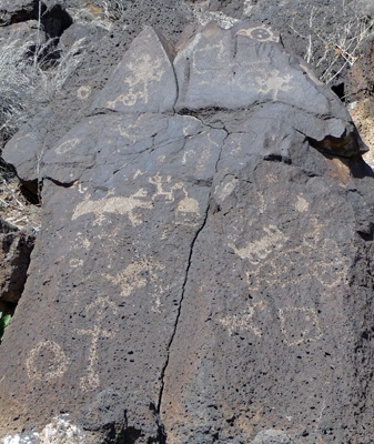 petroglyphs Piedras Marcasas Trail