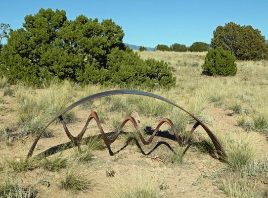 Sculpture Santa Fe Skies RV Park