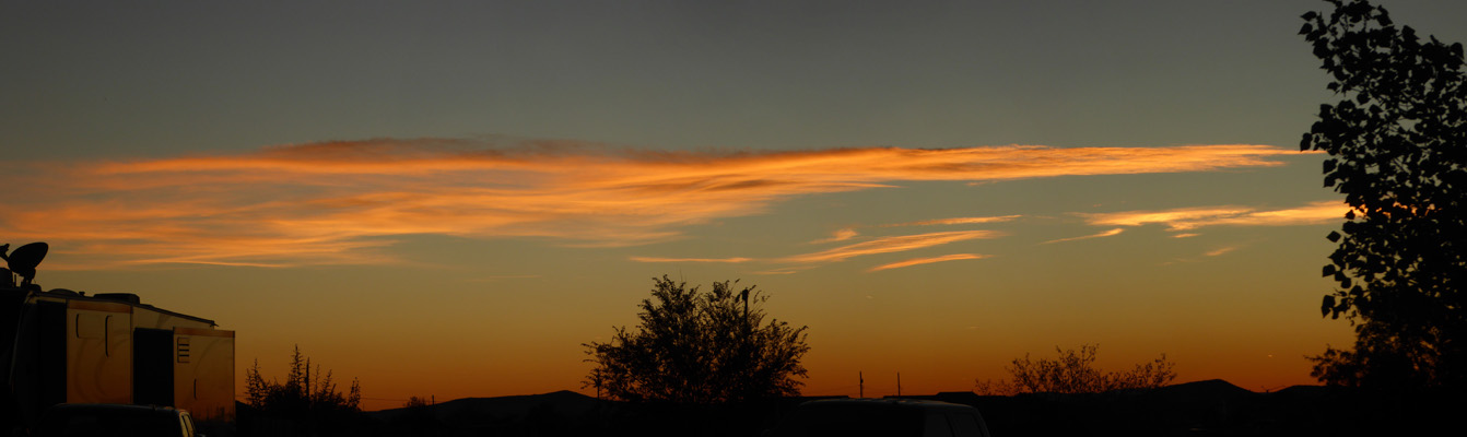 Sunset Santa Fe NM