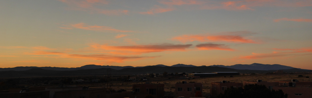 Sunset Santa Fe NM