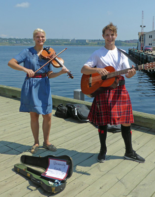 Halifax buskers