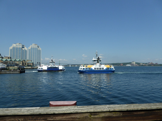 Passenger ferries Halifax Harbor